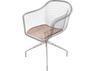 Chair Relax B&B Italia (1966) 3D Model