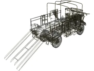 Bedford Truck 3D Model