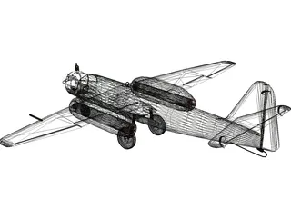 Arado AR-234 3D Model