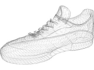 Shoe Sneaker 3D Model