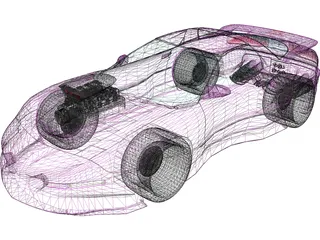 Pontiac Firebird [Supercharged] 3D Model