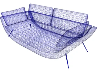 Sofa Evento 3D Model