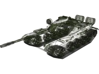 T-55 3D Model