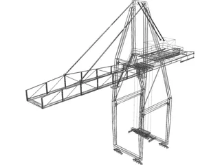 Crane 3D Model