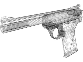 Pistol 3D Model