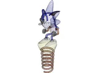 Sonic The Hedgehog 3D Model