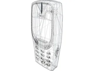 Nokia 3310 Mobile Phone 3D Model