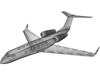 Gulfstream IV  3D Model