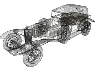 Mercedes-Benz (1928) 3D Model