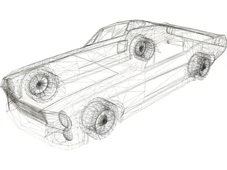 Ford [Shelby] Mustang (1965) 3D Model