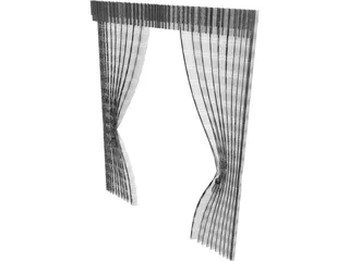 Curtain 3D Model