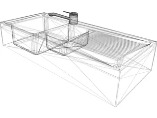 Kitchen Sink 3D Model