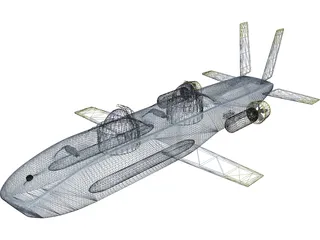 Deepflight Aviator 3D Model