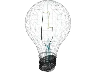 Light Bulb [+Interior] 3D Model