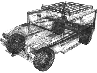 Hummer 3D Model