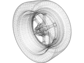 Rim Rays Engineering 3D Model