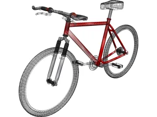 Bike Mountain Pacific 3D Model