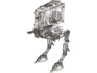 Star Wars ATST 3D Model