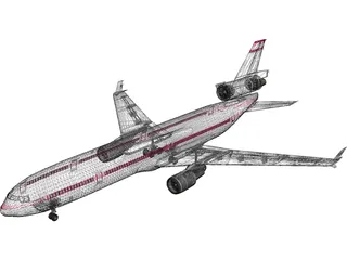 McDonnell Douglas MD-11 3D Model