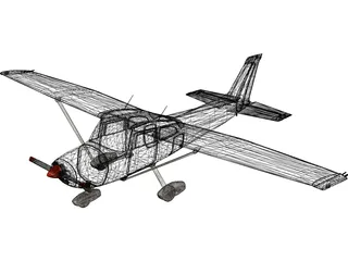 Cessna 172 3D Model