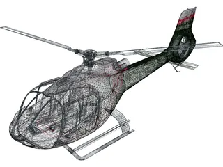 Eurocopter EC-130 3D Model