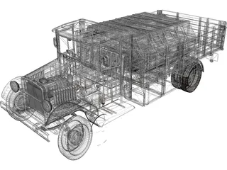 Lancia 3RO 3D Model