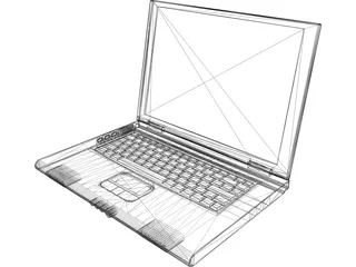 Notebook 3D Model