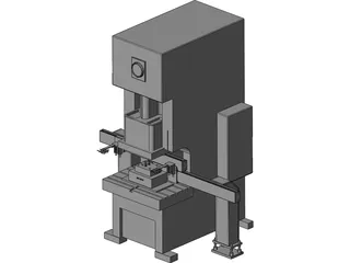 Press Machine 3D Model