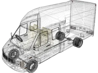 Volkswagen LT46 3D Model