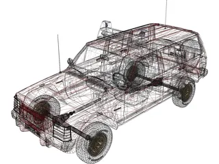 Jeep Cherokee VLTT 3D Model