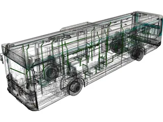 Renault Agora Line RATP 3D Model