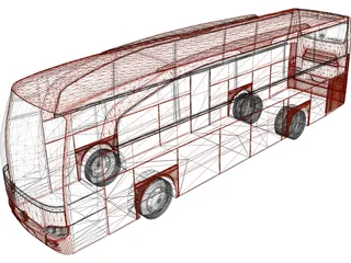 Mercedes-Benz Travego (2011) 3D Model