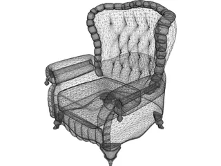 Armchair 3D Model