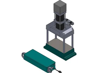 Press Machine 3D Model