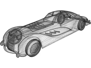 Oldtimer Concept 3D Model