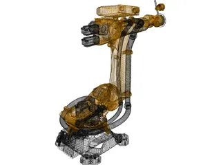 Kuka Ultra Robot 3D Model