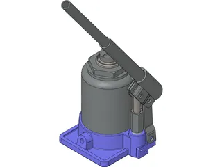 Hydraulic Jack 3D Model