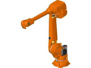 ABB IRB4600 Indistrial Robot 3D Model