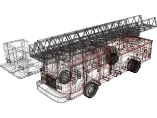 Firetruck 3D Model