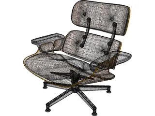 Eames Lounge Chair 3D Model