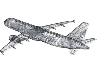 Airbus A320 3D Model