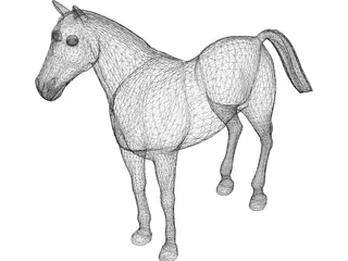 Horse 3D Model