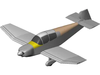 Jodel 1050 Sicile 3D Model