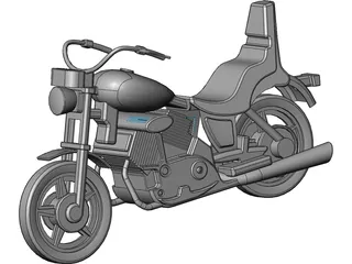 Motorcycle 3D Model