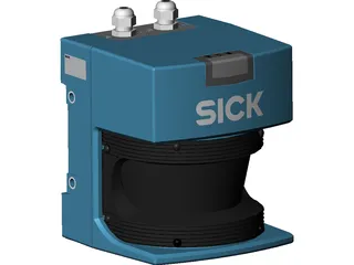 SICK Sensor 3D Model