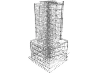 Fire Training Facility High Rise 3D Model