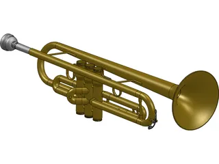 Trumpet 3D Model