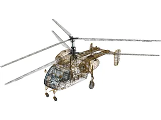 Kamov Ka-26 3D Model