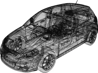 Suzuki SX4 (2009) 3D Model