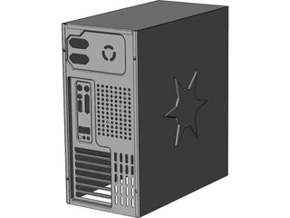 Computer Case 3D Model